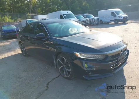 2021 Honda Accord Sport from USA, damaged, VIN 1HGCV1F3XMA089969